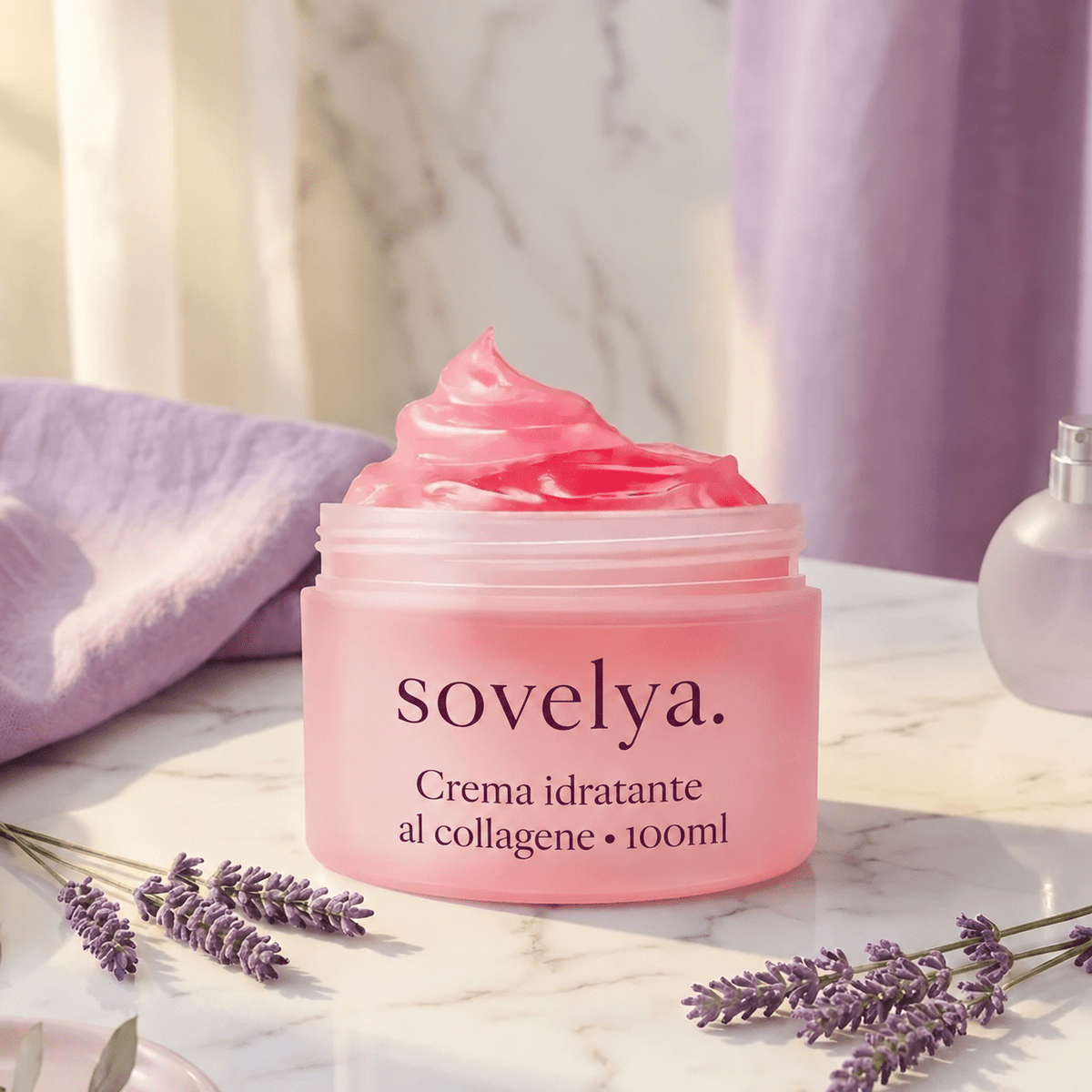 Crema idratante al collagene