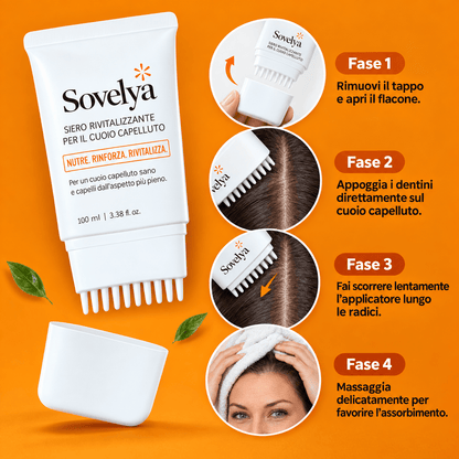 Sovelya™ Fermati la Caduta. Fai Ricrescere i Tuoi Capelli