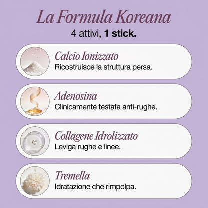 Stick Anti-Età al Calcio e Collagene