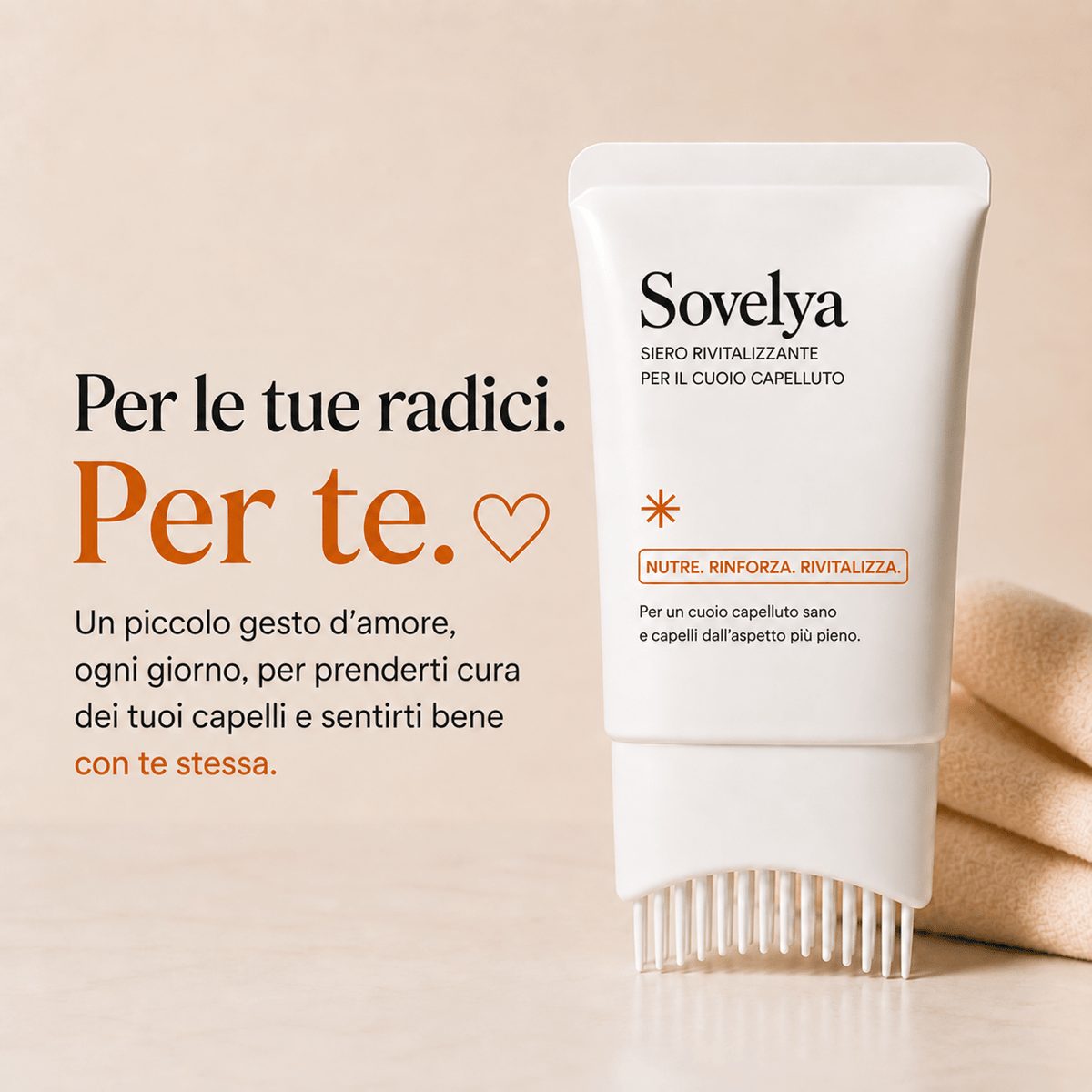 Sovelya™ Fermati la Caduta. Fai Ricrescere i Tuoi Capelli
